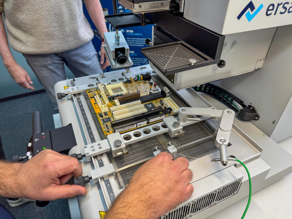 EPR optimises PCB rework with Kurtz Ersa HR 550 and training - Smans