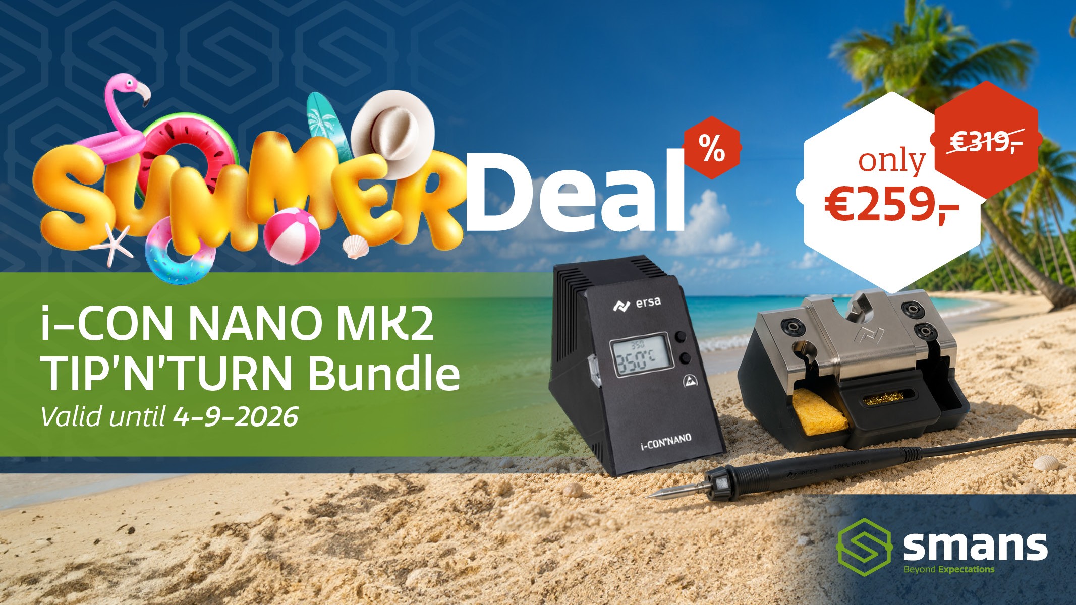 Ersa Summer Deal: professioneel solderen voor €259